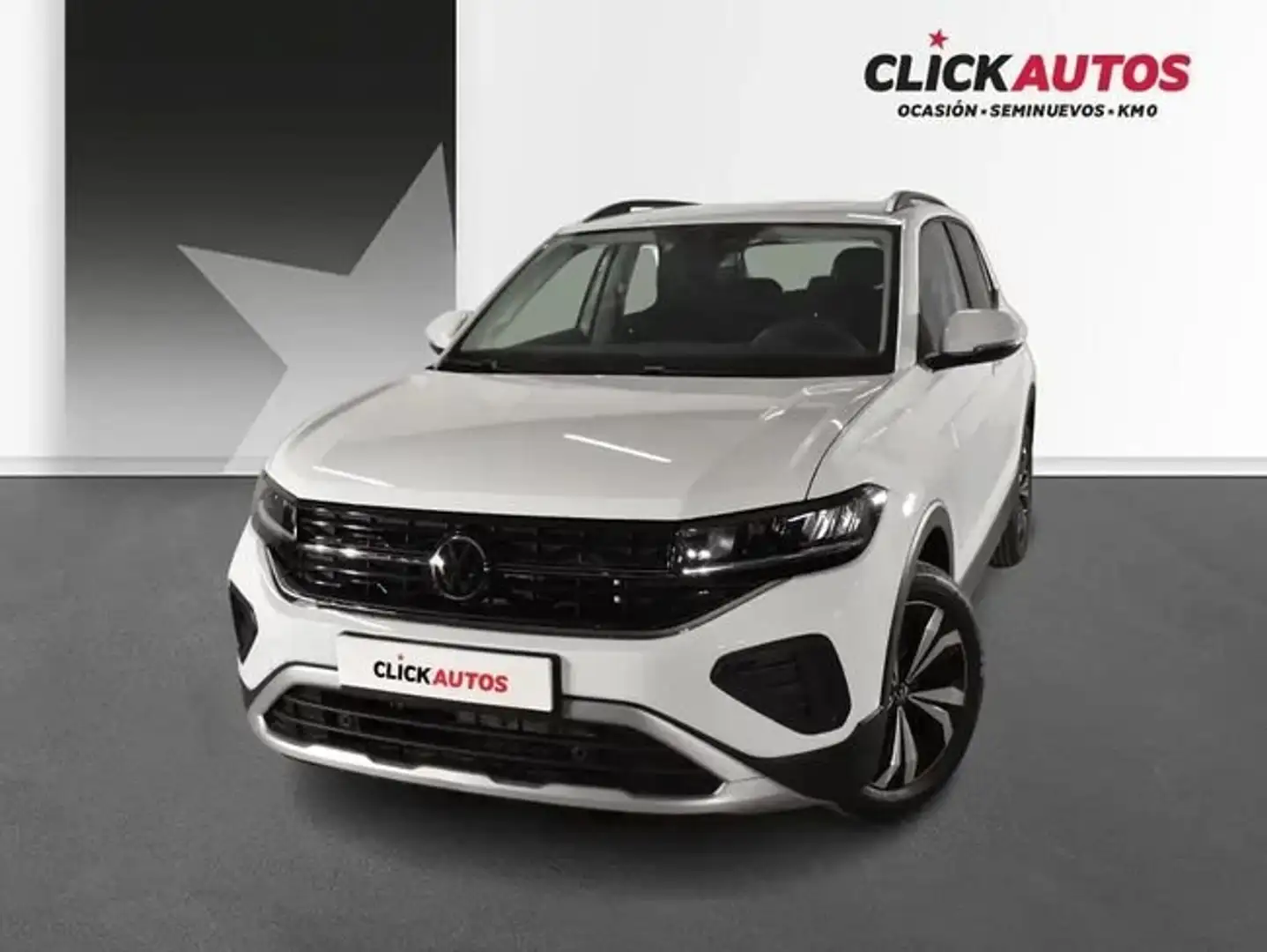 Volkswagen T-Cross 1.0 TSI Más 70kW Blanco - 1