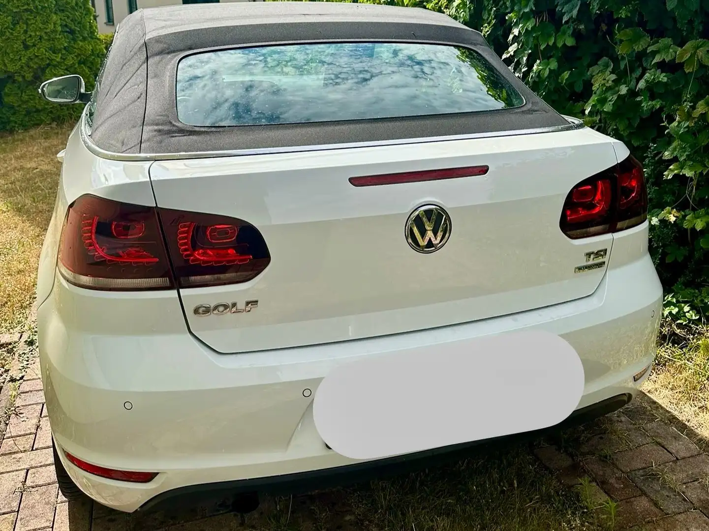 Volkswagen Golf Cabriolet Blue Motion Weiß - 2
