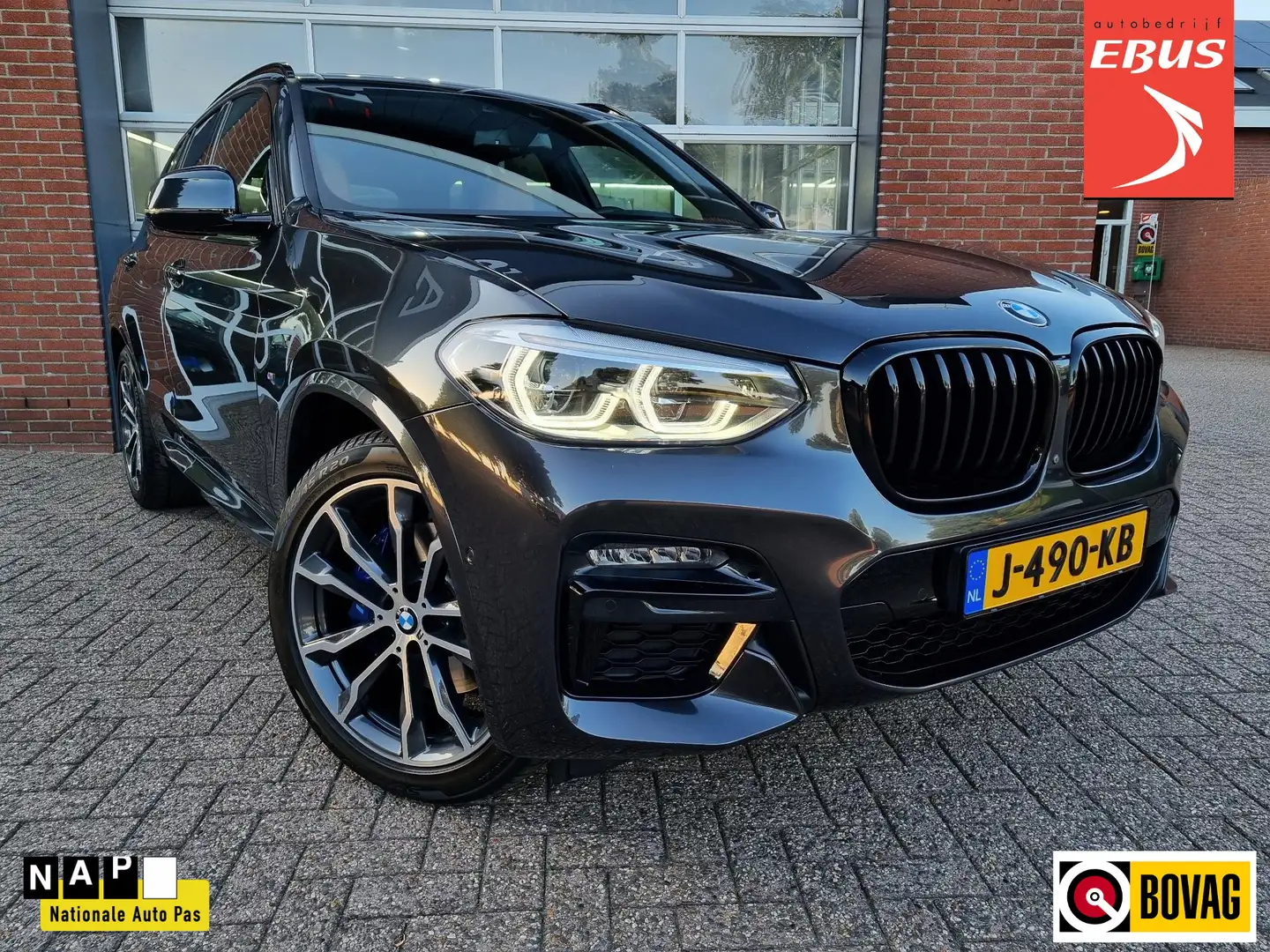 BMW X3 M40i xDrive High Executive PANO / HUD/ H&K / 360 C Grijs - 1