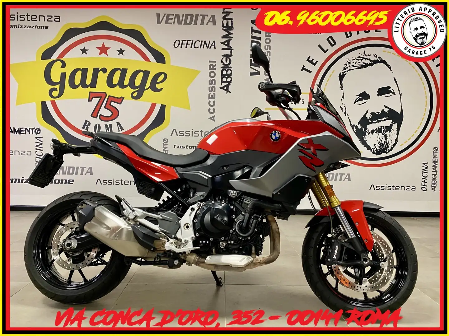 BMW F 900 XR Rosso - 1