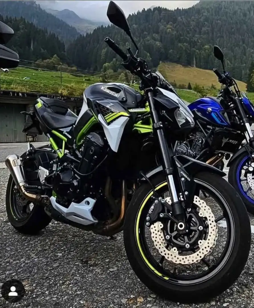 Kawasaki 900 Z 125 cv Blanc - 1