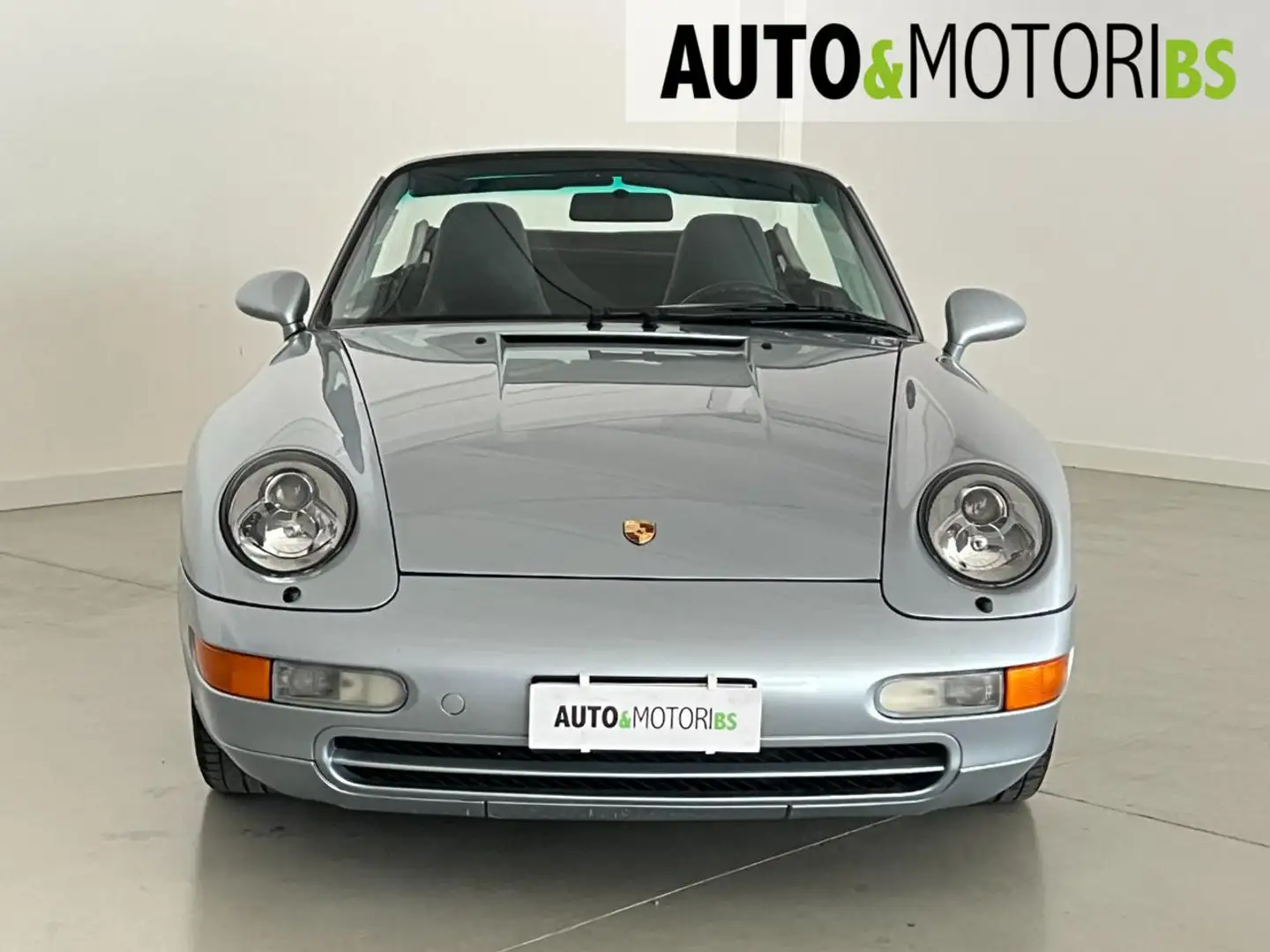 Porsche 911 993 Carrera Cabriolet *UNIPROP* *BOOK SERVICE* Argento - 2