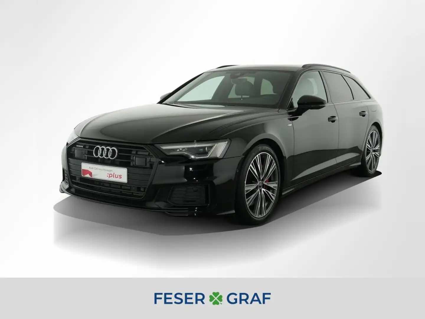 Audi A6 Avant 55 TFSI e S Line Matrix,Leder,Navi,B&O,AHK Schwarz - 1