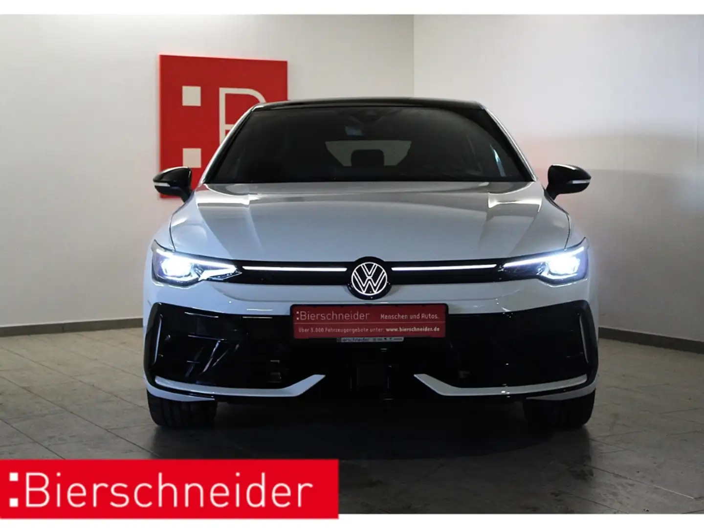 Volkswagen Golf R 8 2.0 TSI DSG 4Mo. PA Black Edition 19 AHK PANO Wit - 2