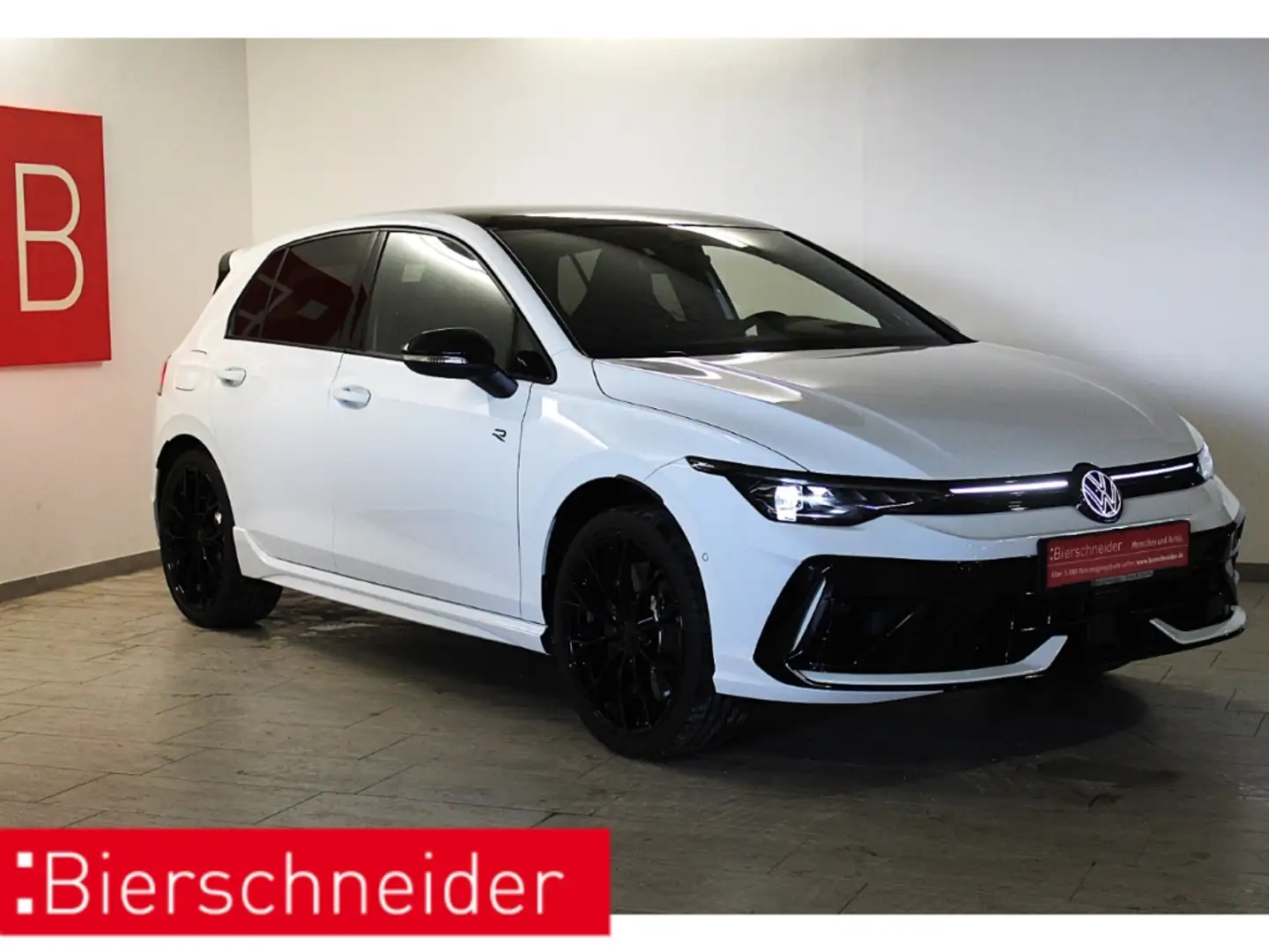 Volkswagen Golf R 8 2.0 TSI DSG 4Mo. PA Black Edition 19 AHK PANO Wit - 1