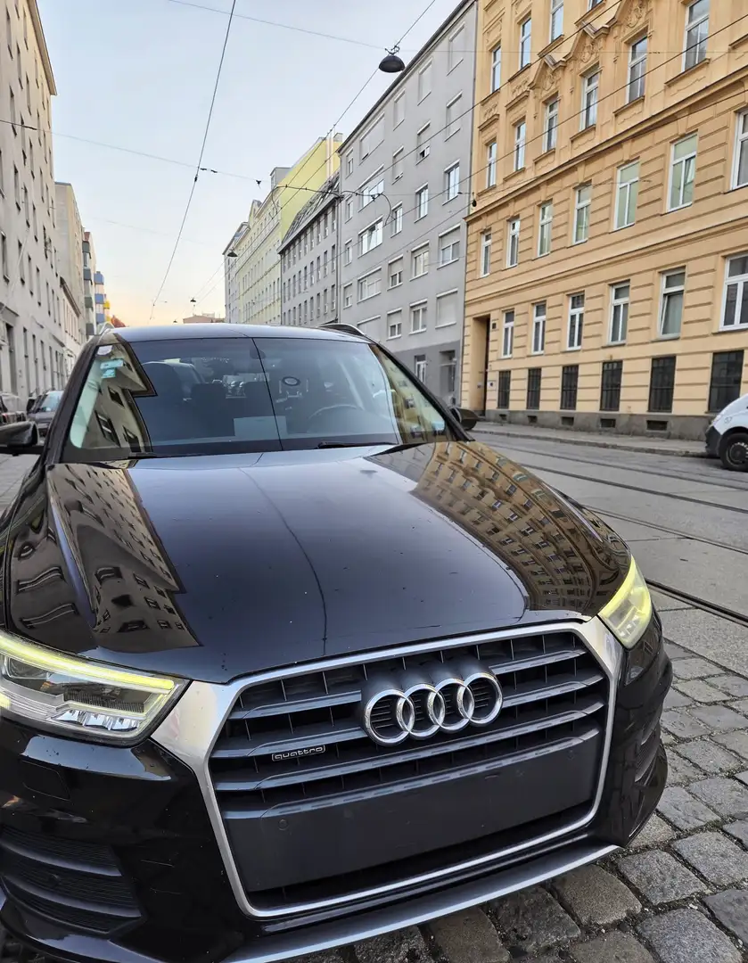 Audi Q3 2.0 TDI quattro S-tronic | Top gepflegt Schwarz - 2