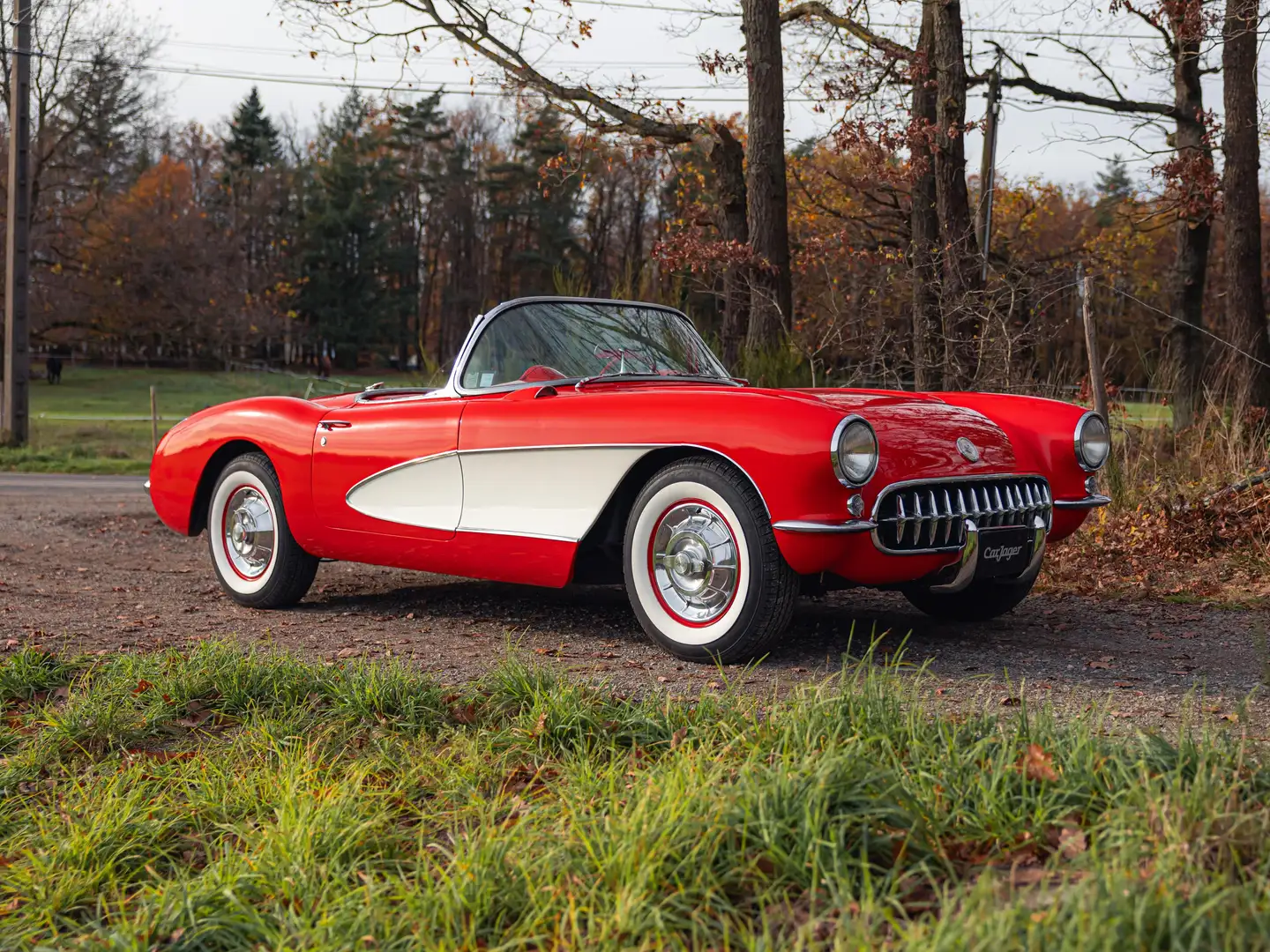 Chevrolet Corvette C1 Rojo - 1