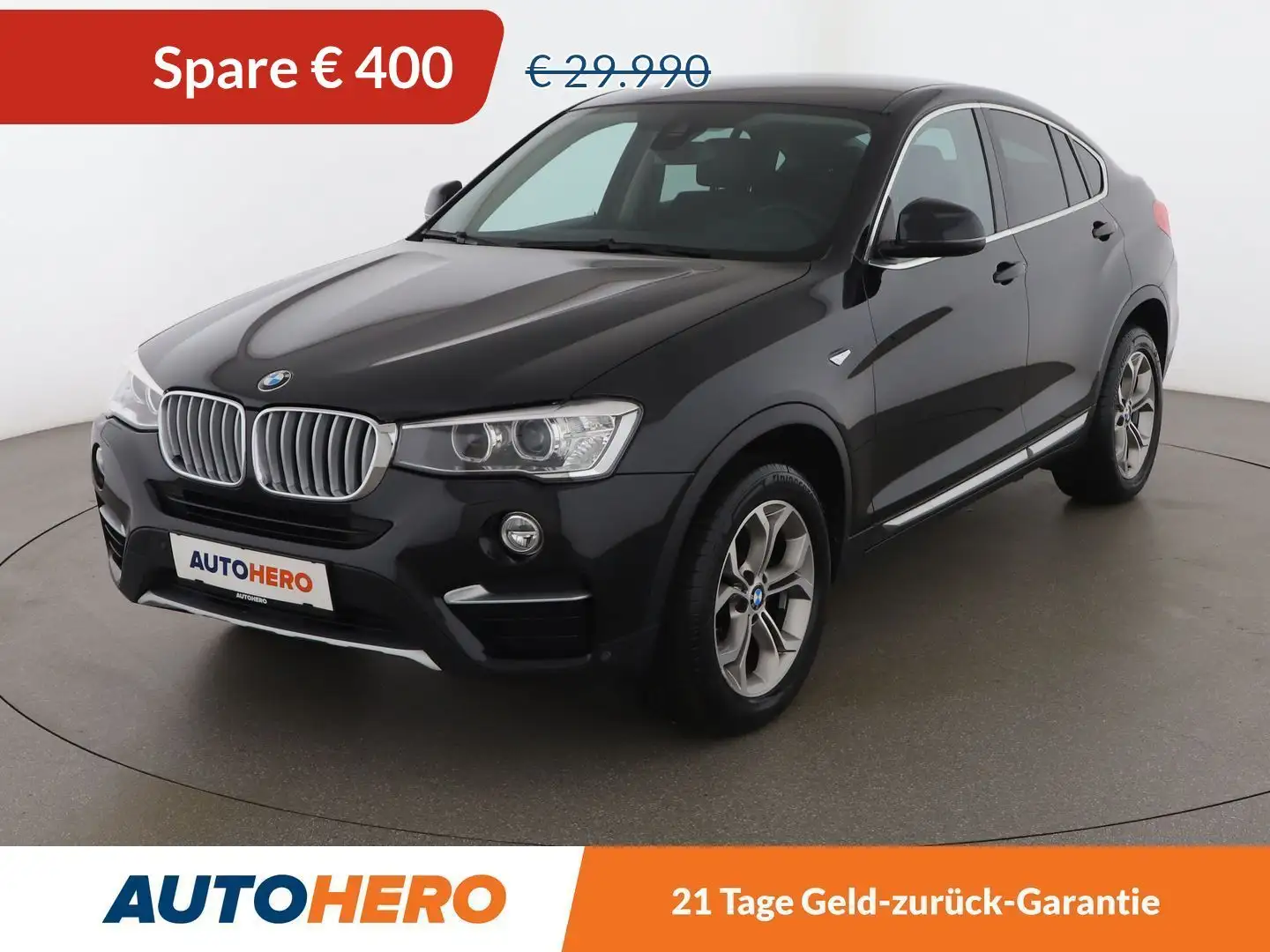 BMW X4 xDrive 20i Aut. *HUD*XENON*TEMPO*CAM*SHZ*KLIMAAUT* Schwarz - 1