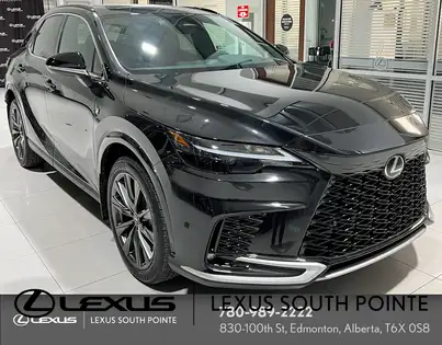 Black 2025 Lexus RX SUV / Crossover 8-Speed Automatic