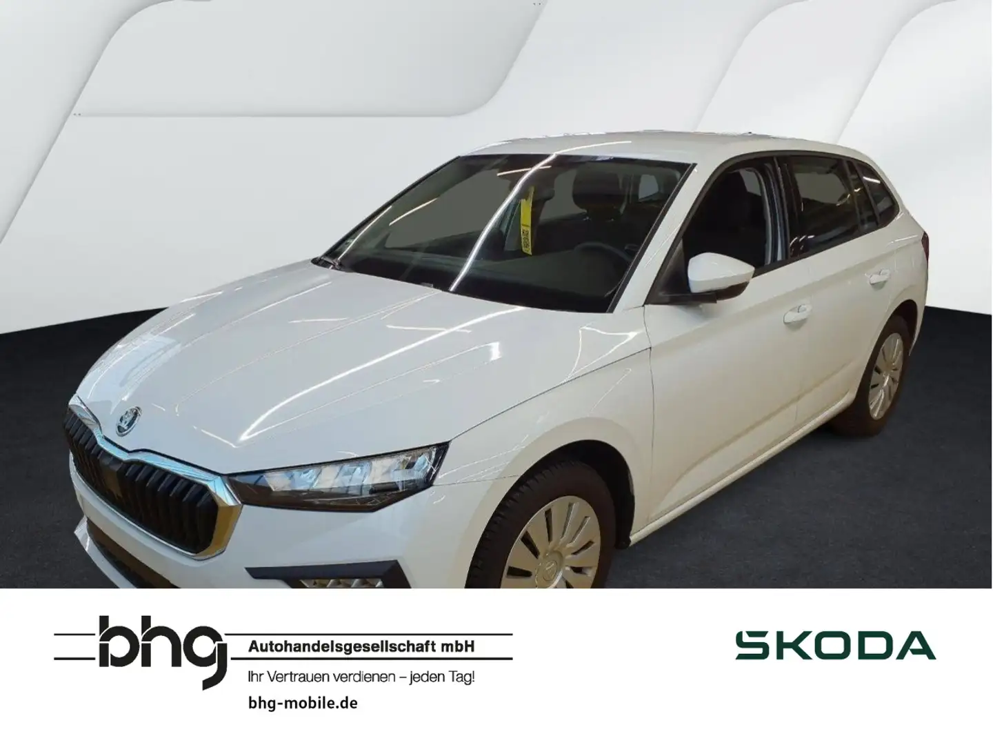 Skoda Scala Essence 1,0 TSI 5-Gang Mech. Weiß - 1