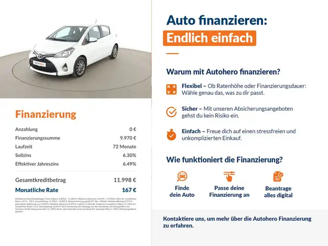 Toyota Yaris view 2