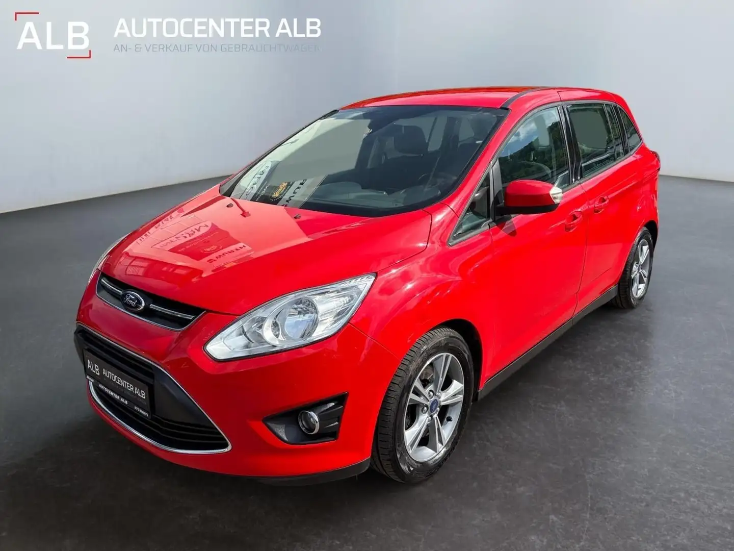 Ford Grand C-Max Grand C-MAX/1.HAND/7-SITZER/KLIMA/HU NEU/ Rouge - 1