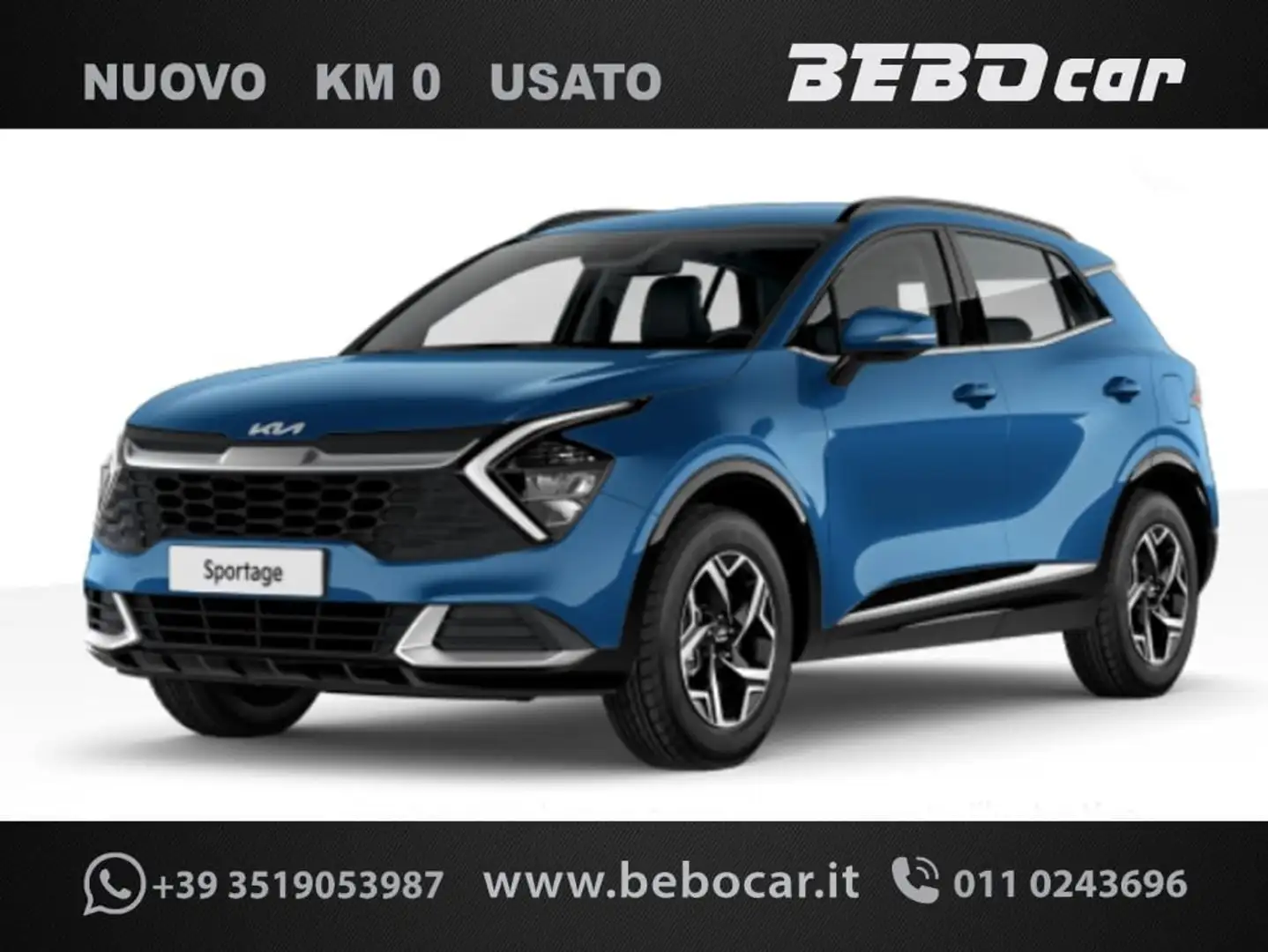 Kia Sportage MY24 1.6 HEV STYLE TT Blu/Azzurro - 1
