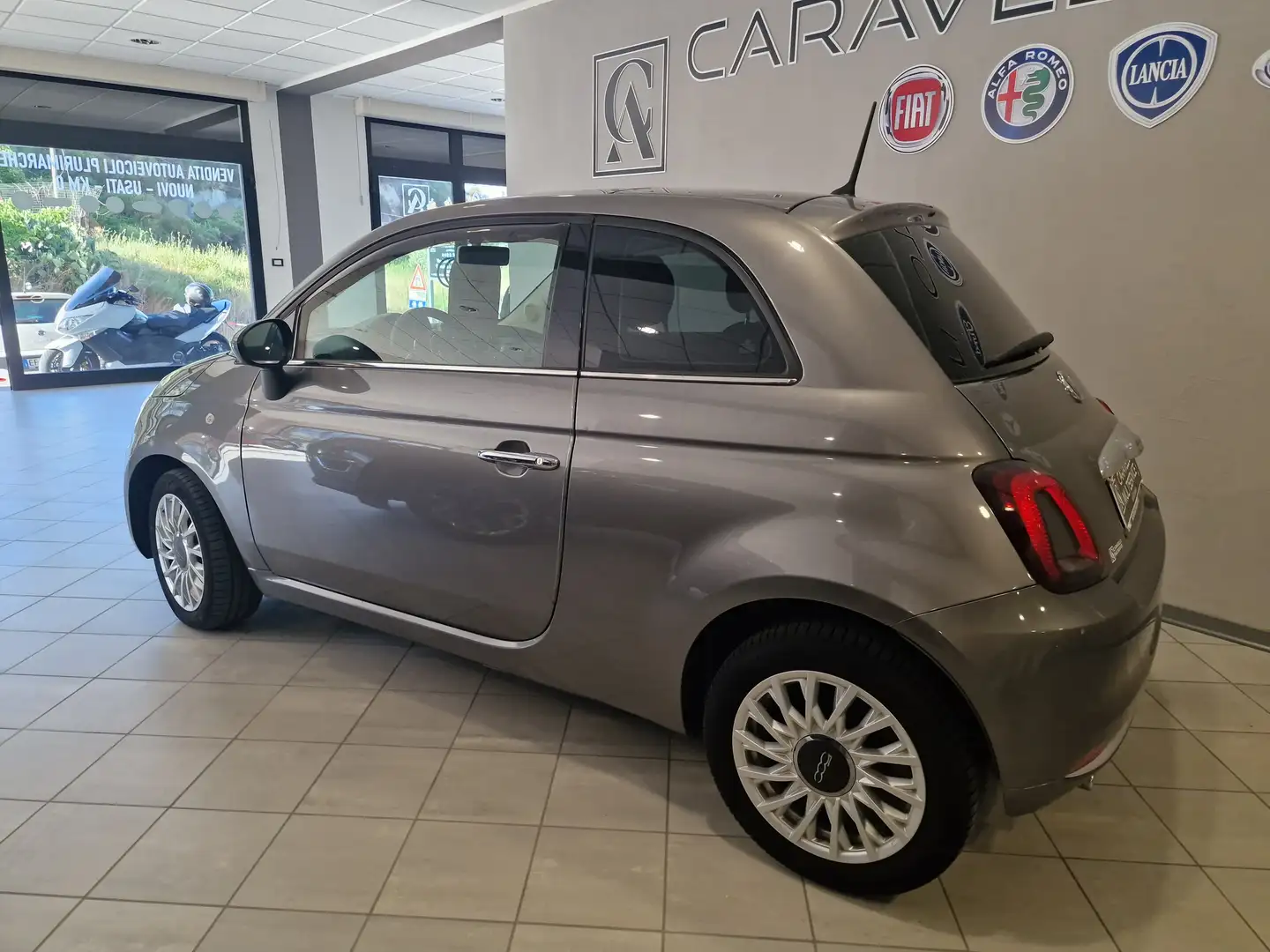 Fiat 500 500 III 2015 1.2 Lounge 69cv Grigio - 2