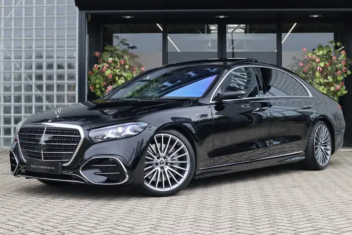 Mercedes-Benz S 580 4MATIC Lang | Manufaktur Sparkling zwart, AMG-Line