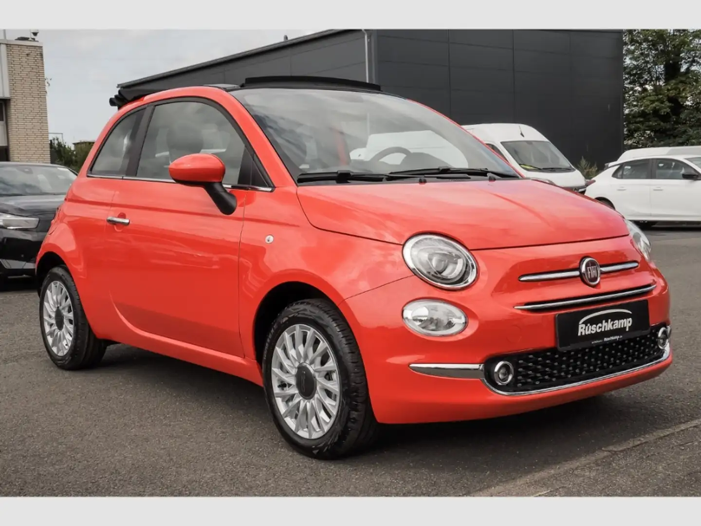 Fiat 500C Dolcevita 1.0 Klima PDC el.Verdeck Alu Portocaliu - 2