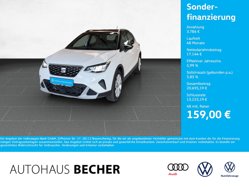 SEAT Arona 1.0 TSI Xperience DSG /Sitzhz/LED/CarPlay