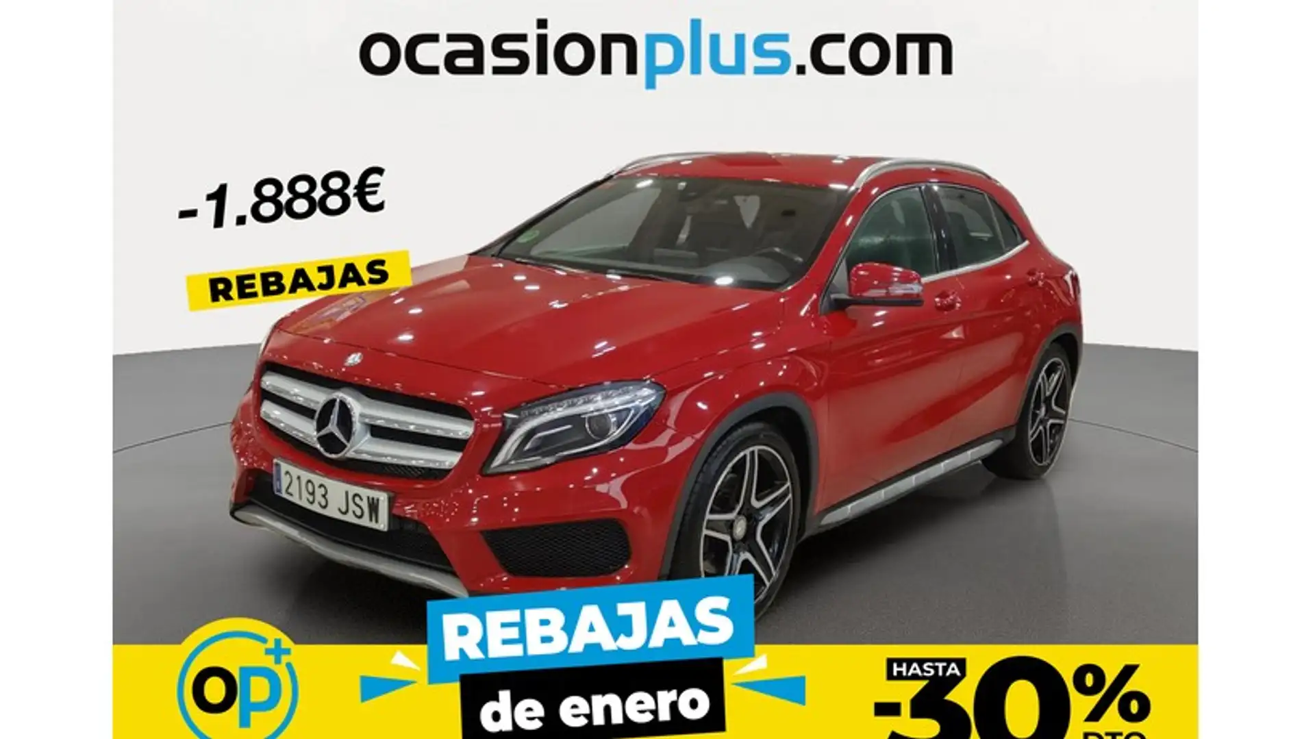 Mercedes-Benz GLA 220 220d AMG Line 4Matic 7G-DCT Rouge - 1