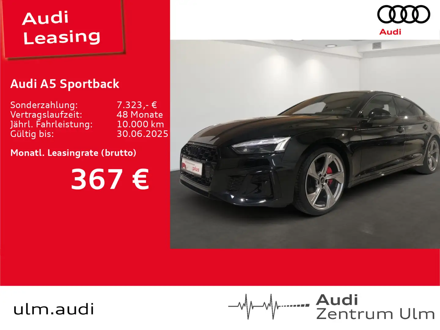Audi A5 S-Line 40TDI qu COMPETITION EDITION Schwarz - 1