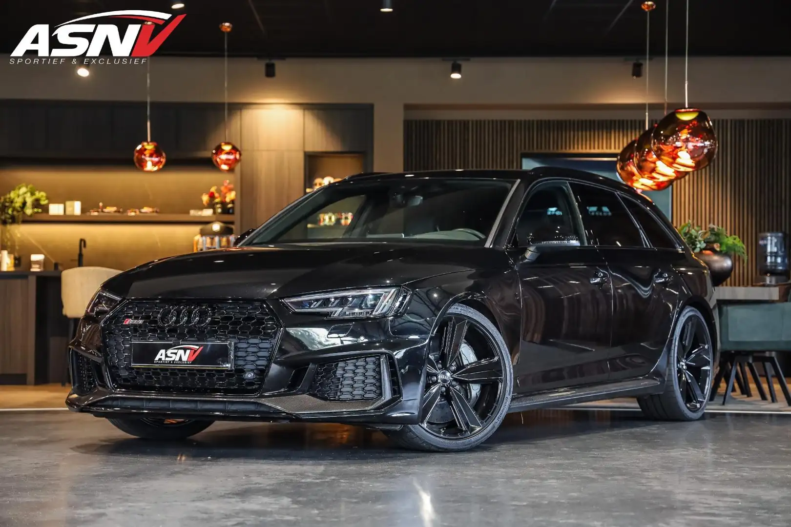 Audi RS4 Avant 2.9 TFSI Quattro, 450 PK, Keramiek, Carbon/I Zwart - 1