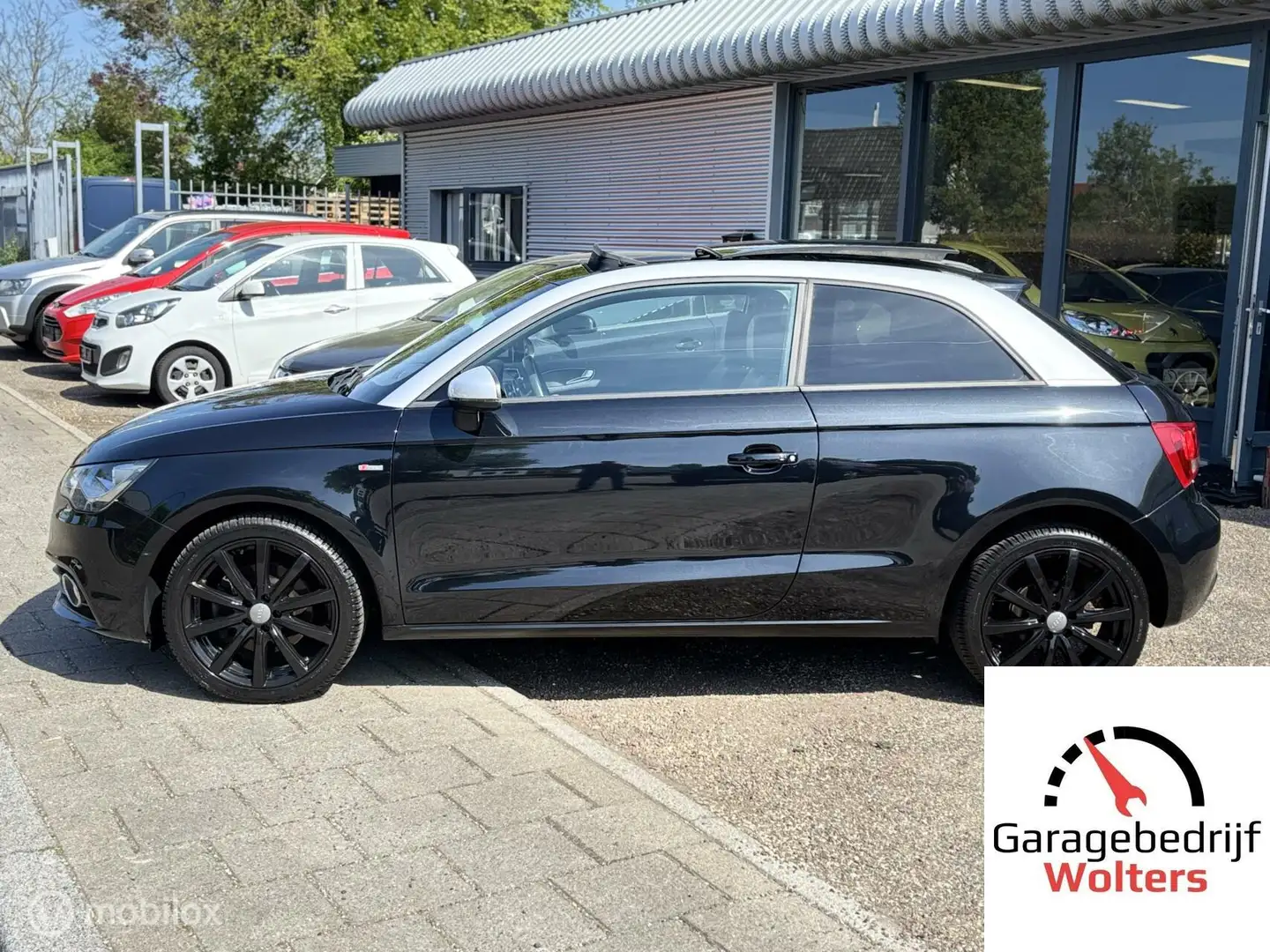 Audi A1 1.4 TFSI Pro S-LINE BINNEN+BUITEN PANO GROOTSCHERM Nero - 2
