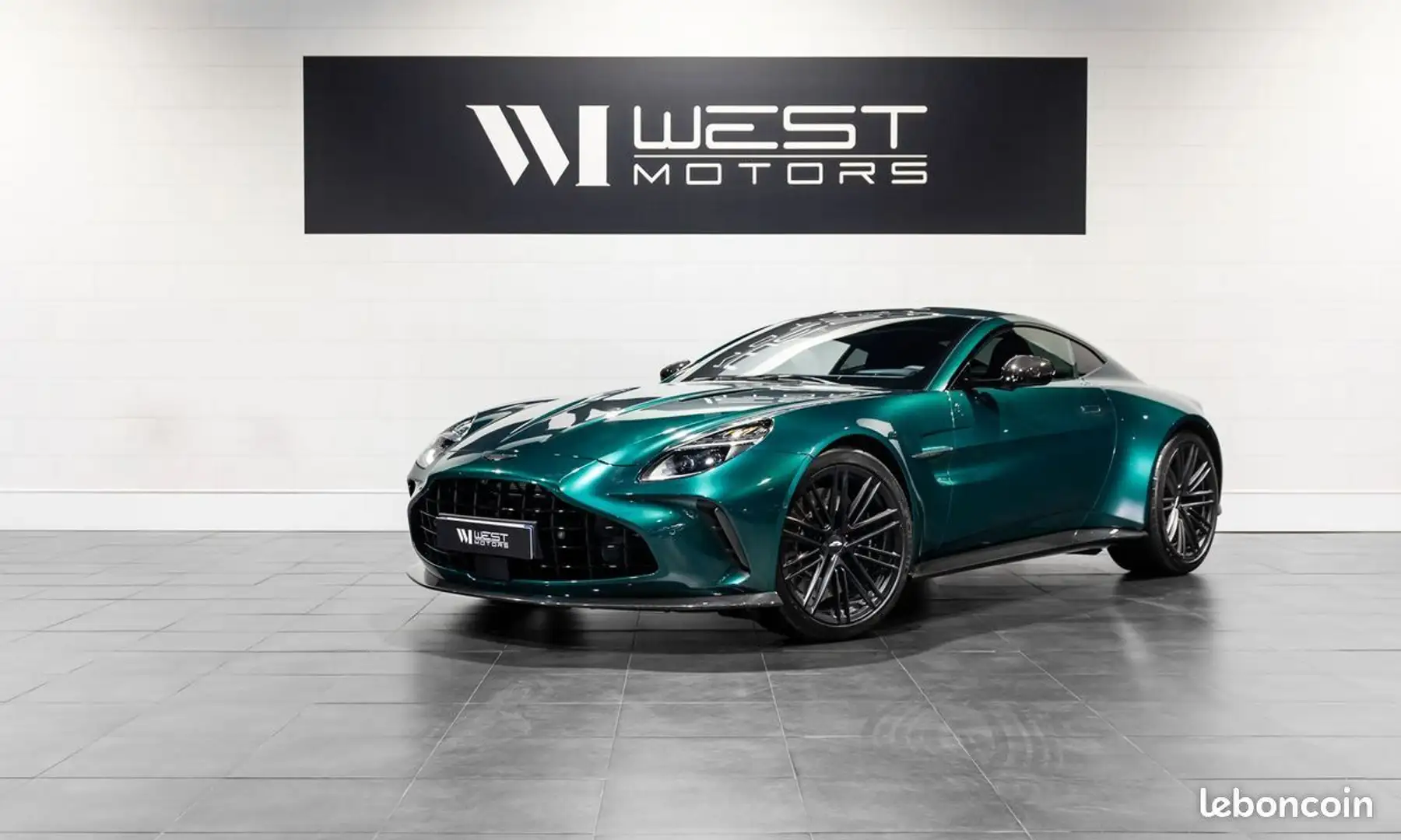 Aston Martin V8 Nouvelle 4.0 665 – FRANÇAISE Malus payé Dispo immé Verde - 1