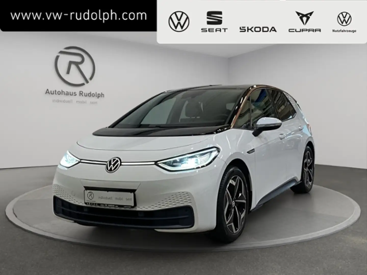 Volkswagen ID.3 Pro S Tour 82 kWh / Navi LED ACC Weiß - 1