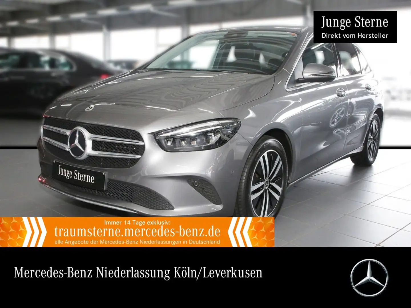 Mercedes-Benz B 250 e PROGRESSIVE+KAMERA+KEYLESS+8G Grijs - 1