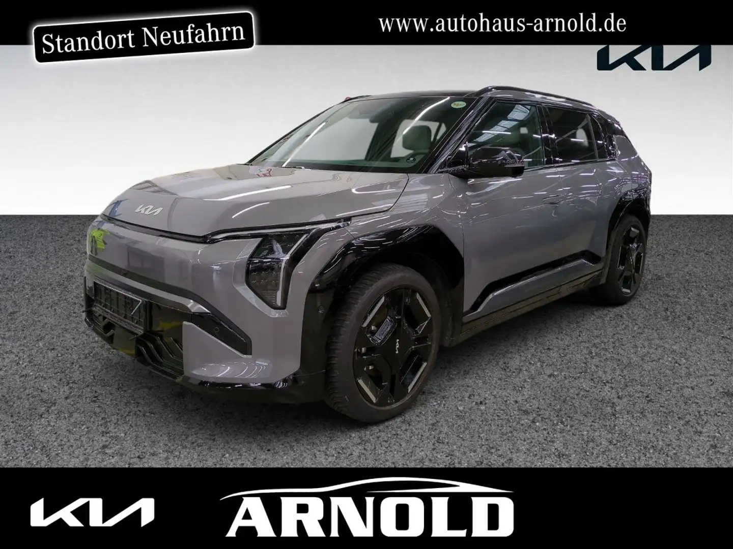 Kia EV3 EV3 81,4 kWh GT-Line WP 360° Memory HuD LED !! Grau - 1