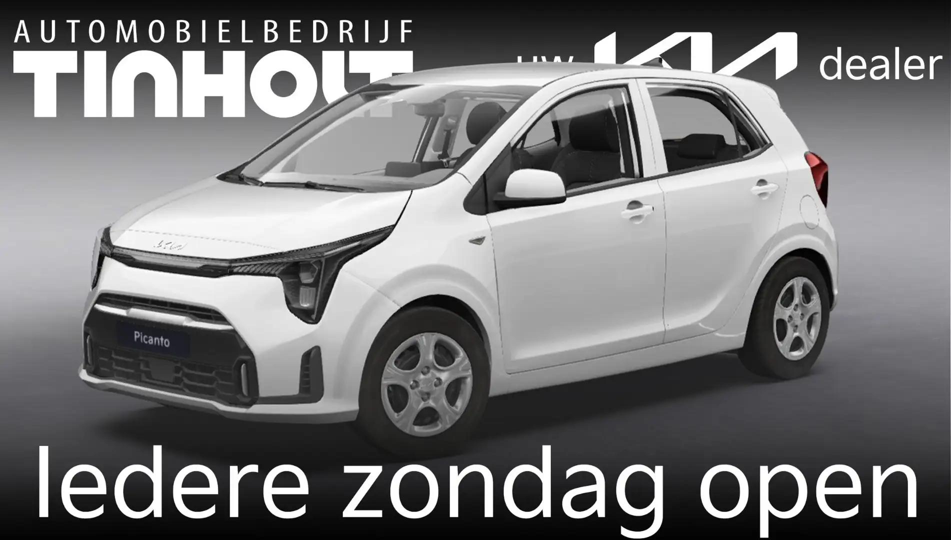 Kia Picanto 1.0 GDi DynamicLine - Direct uit voorraad leverbaa Wit - 1