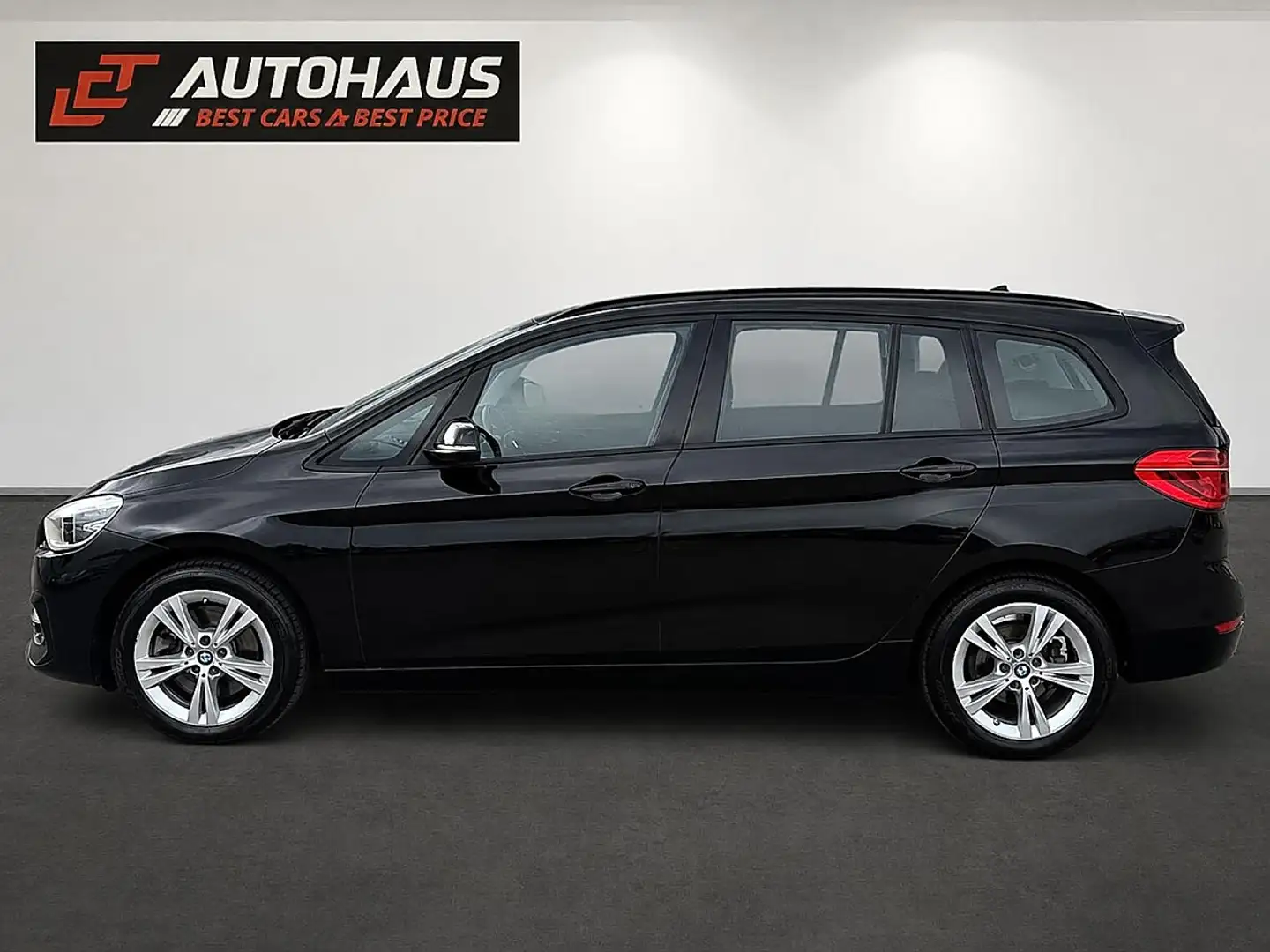 BMW 218 d Gran Tourer Aut. | PICKERL BIS 11/2026 | Schwarz - 2
