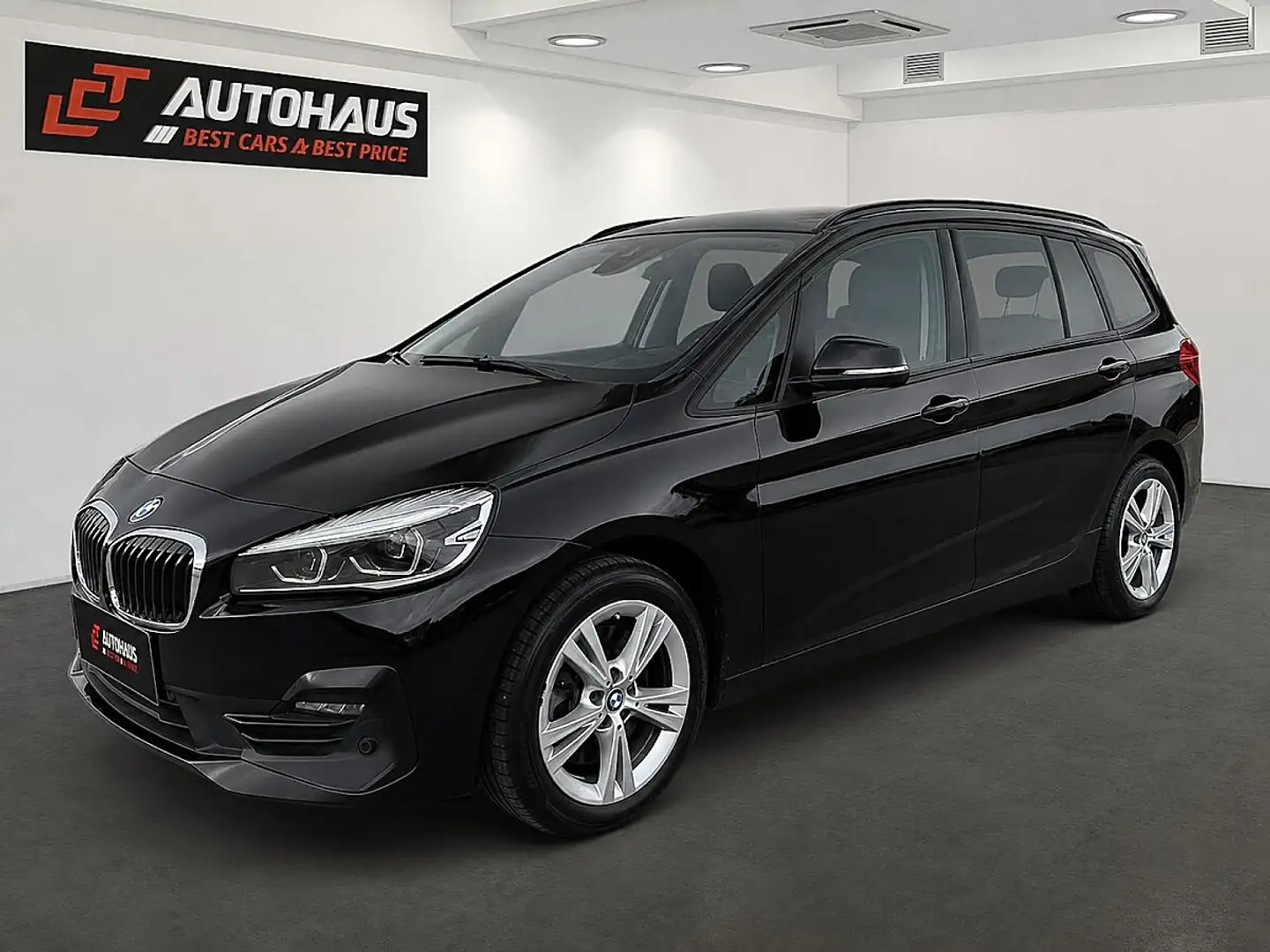 BMW 218 d Gran Tourer Aut. | PICKERL BIS 11/2026 | Schwarz - 1