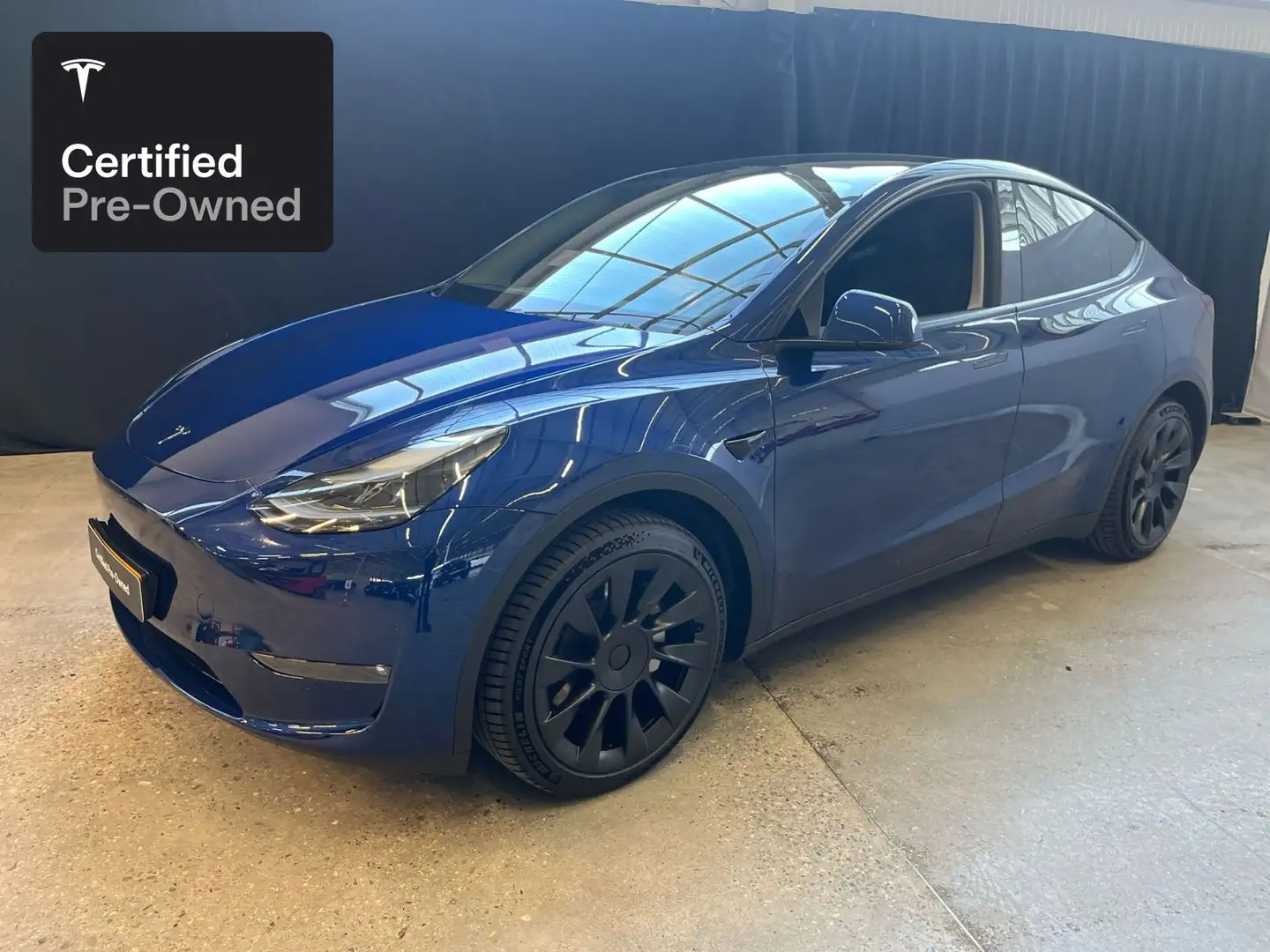 Tesla Model Y Long Range AWD "Certified Pre-Owned" Bleu - 1