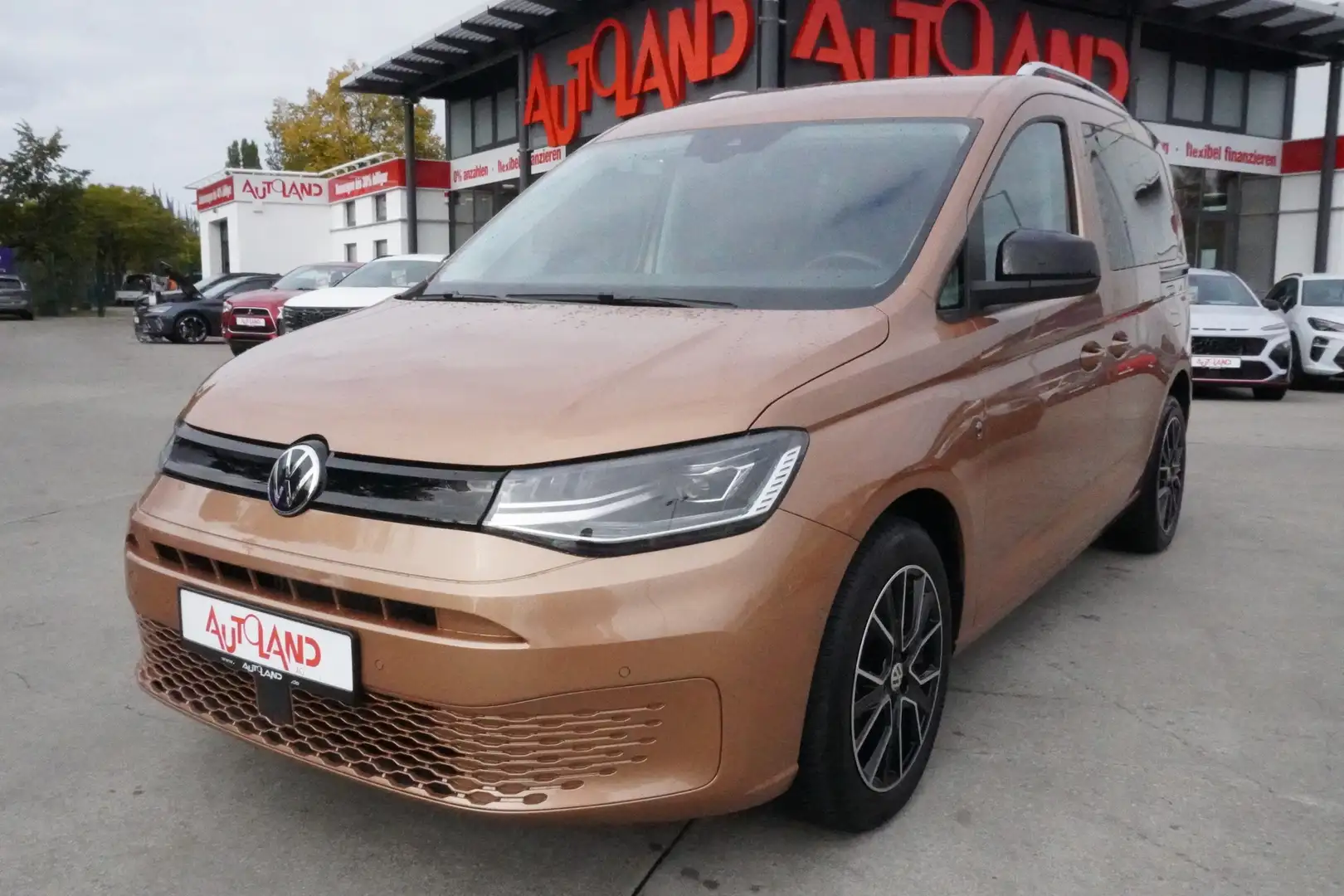 Volkswagen Caddy 1.5 TSI LED Tempomat Sitzheizung AHK DAB Orange - 2