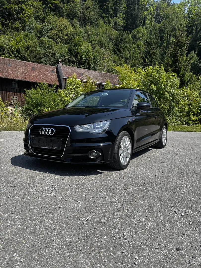 Audi A1 s line Zwart - 1