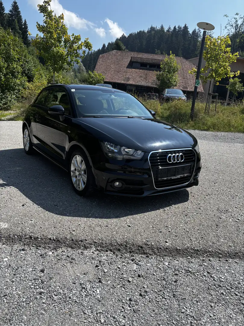 Audi A1 s line Zwart - 2