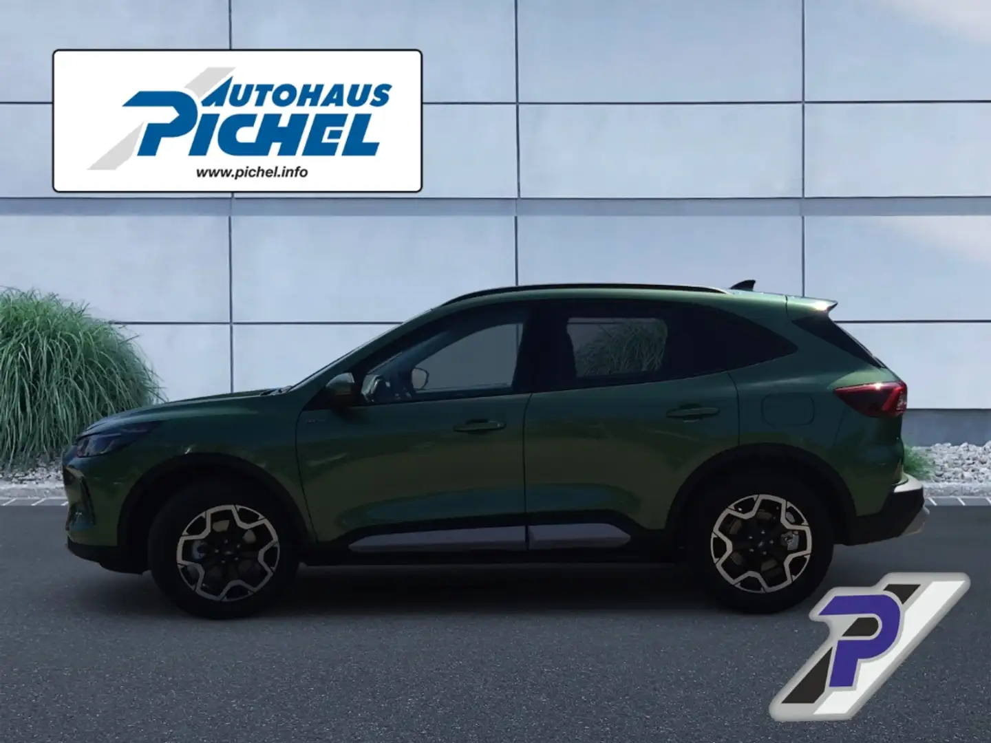 Ford Kuga FHEV Active WINTERPAKET NAVI FAHRASSISTENZ KEYFREE Grün - 2