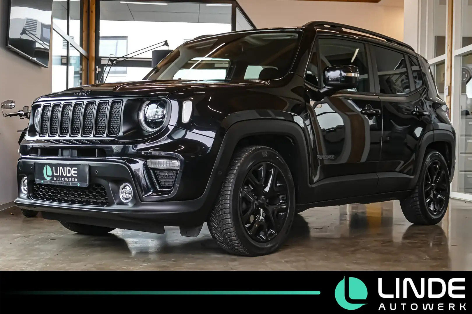 Jeep Renegade Limited |RFK|LANE|ACC|SHZ|KLIMA|18 ALU Noir - 1