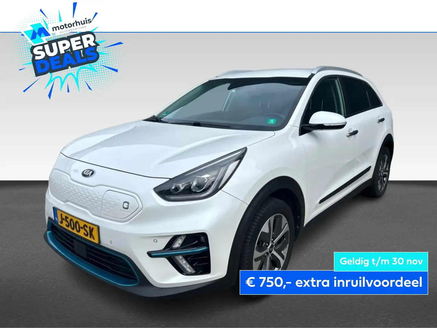 Kia e-Niro 64KWH 204PK AUTOMAAT EXECUTIVELINE JBL SOUND LEDER Blanc - 1