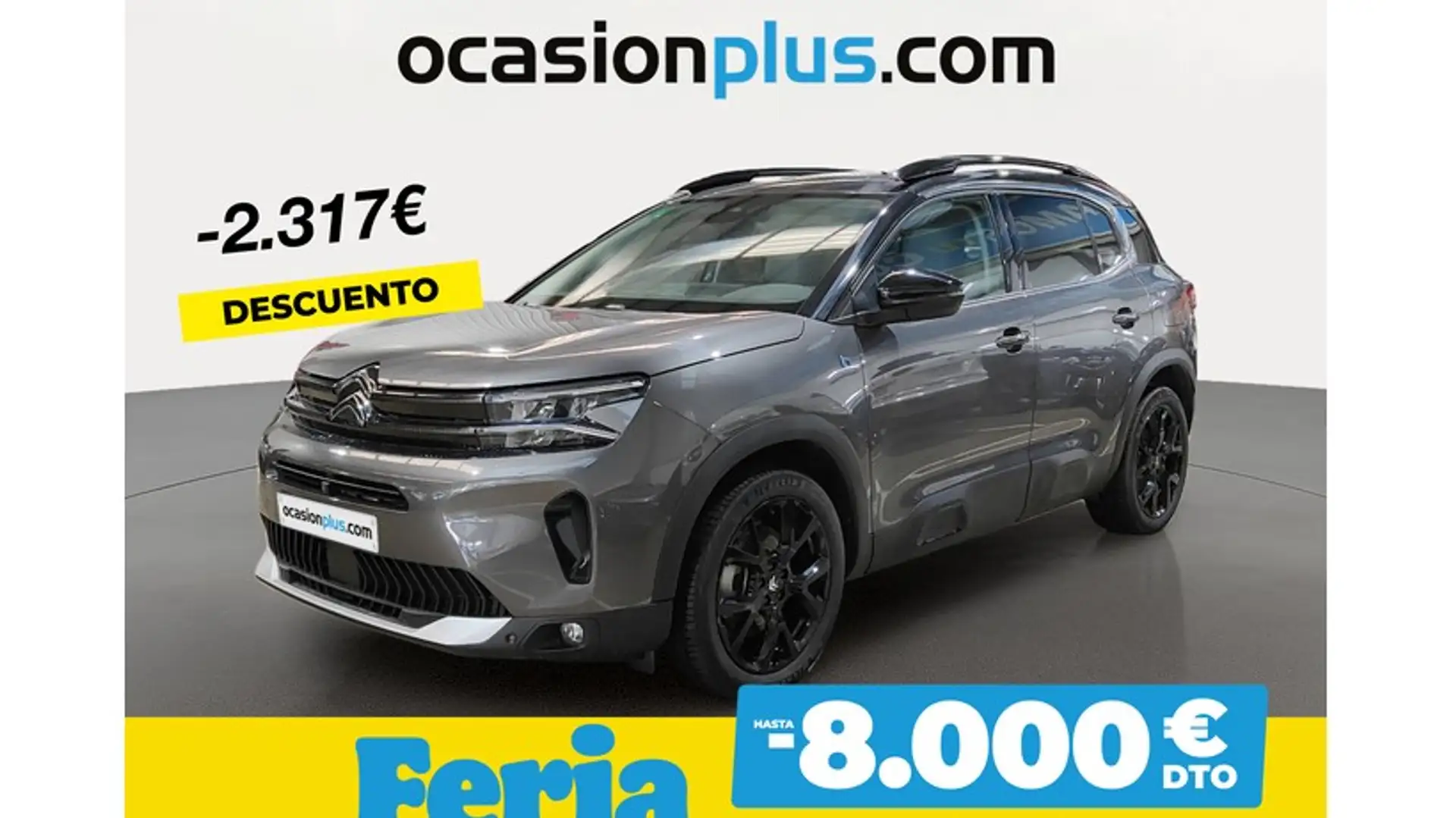 Citroen C5 Aircross Hybrid Max EAT8 225 Gris - 1
