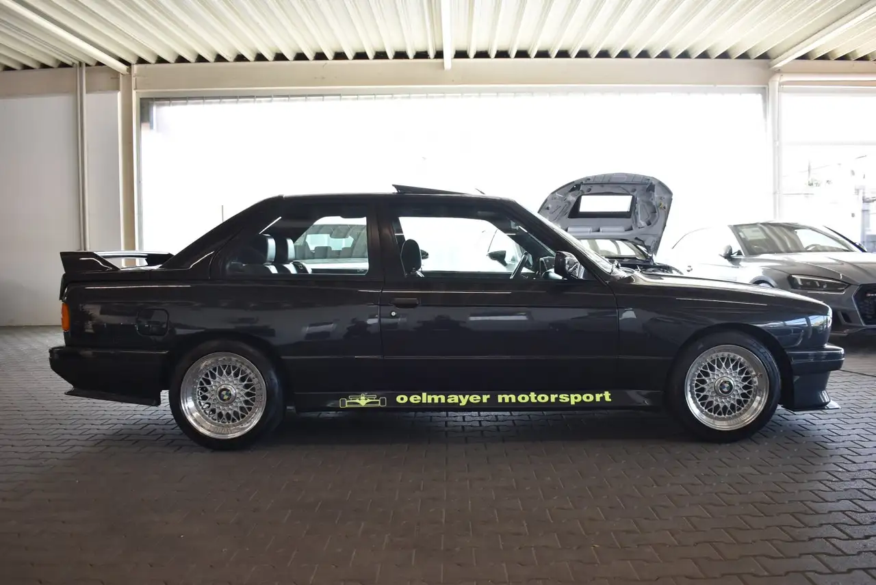 BMW M3 E30 Deutsches Fahrzeug Leder Schiebedach, foto 7
