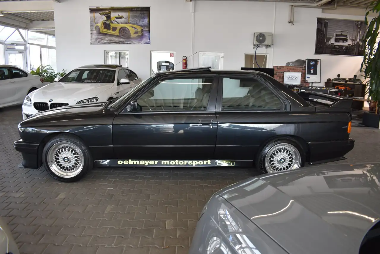 BMW M3 E30 Deutsches Fahrzeug Leder Schiebedach, foto 3