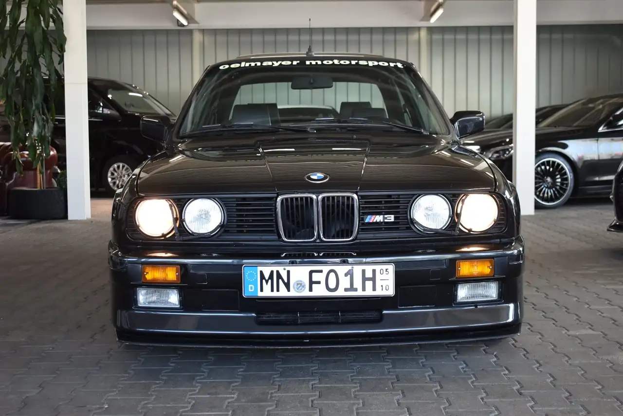 BMW M3 E30 Deutsches Fahrzeug Leder Schiebedach, foto 9