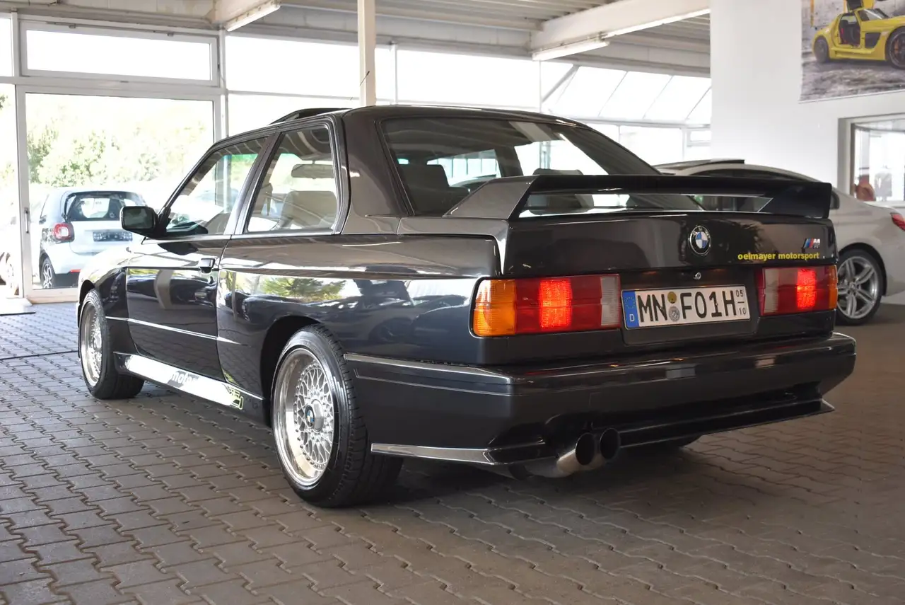 BMW M3 E30 Deutsches Fahrzeug Leder Schiebedach, foto 4