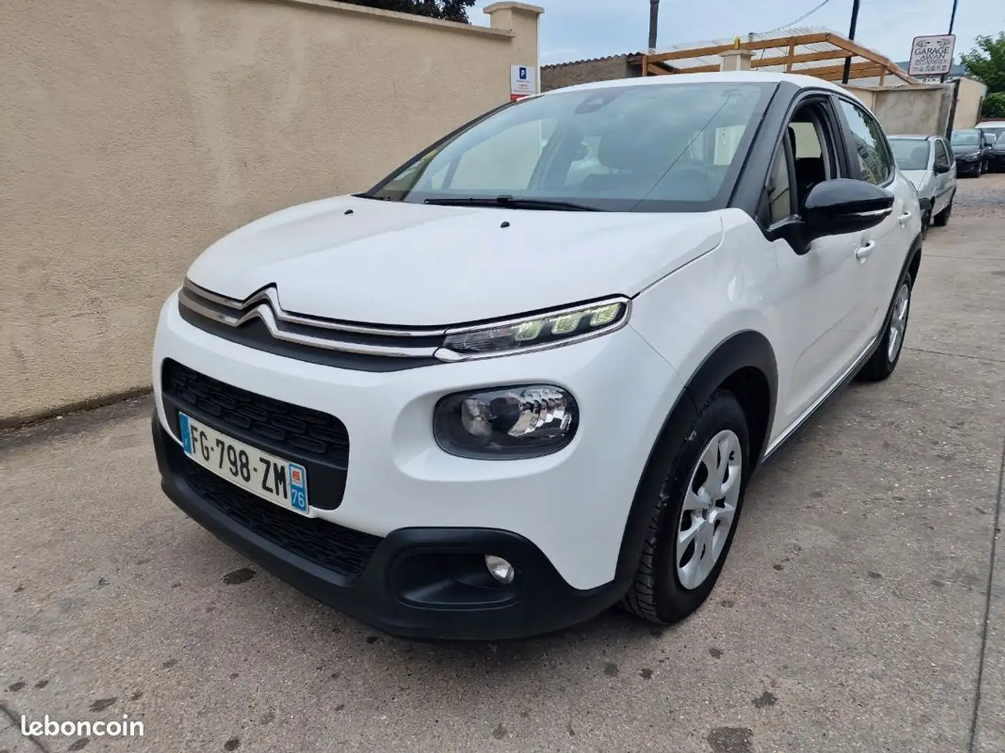 Citroen C3 bluehdi 100ch 5 places s&s feel business Blanc - 1