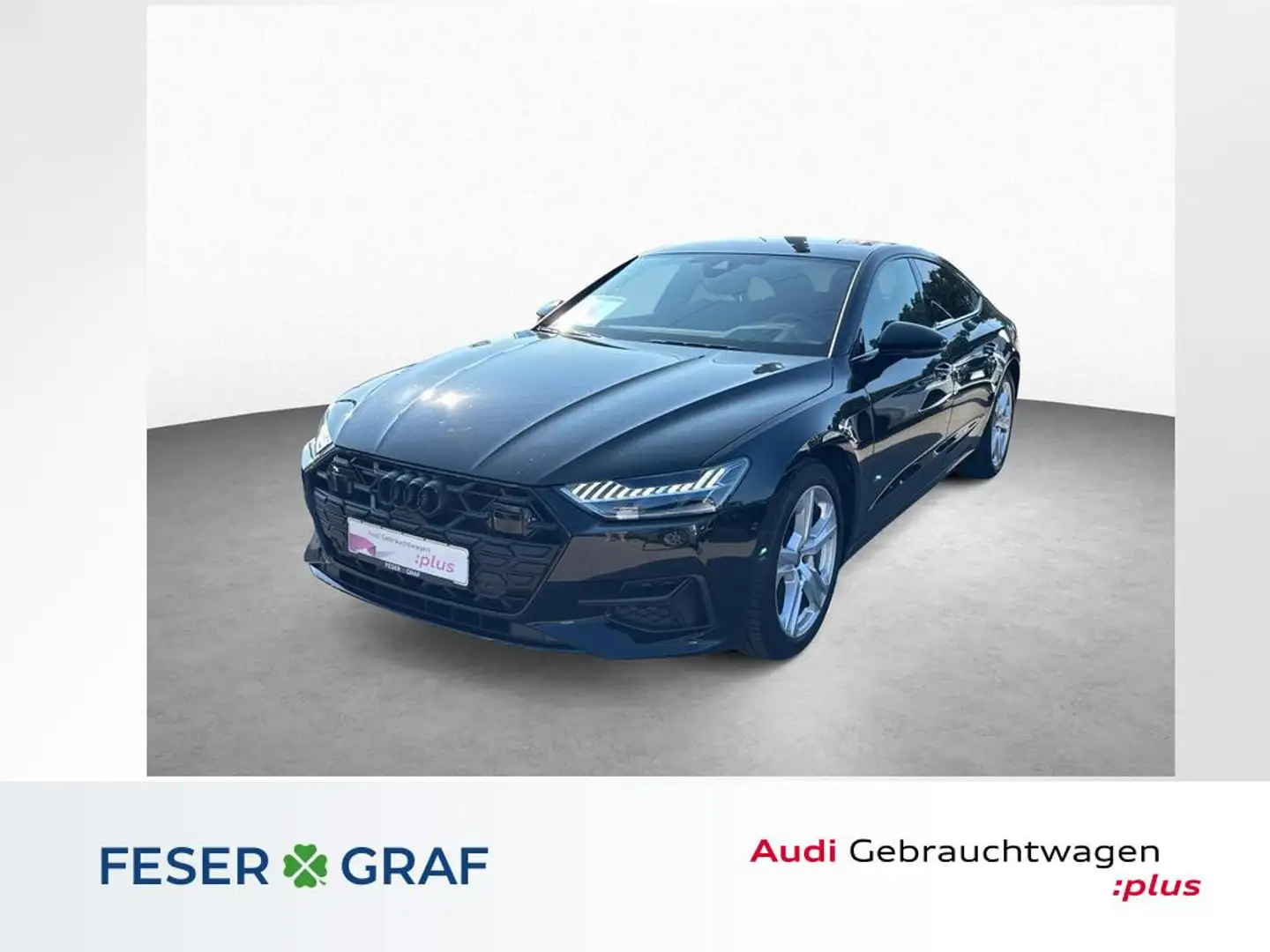 Audi A7 Spb. 50 TDI qu. - HD MATRIX - PANO - ACC -AHK Schwarz - 1