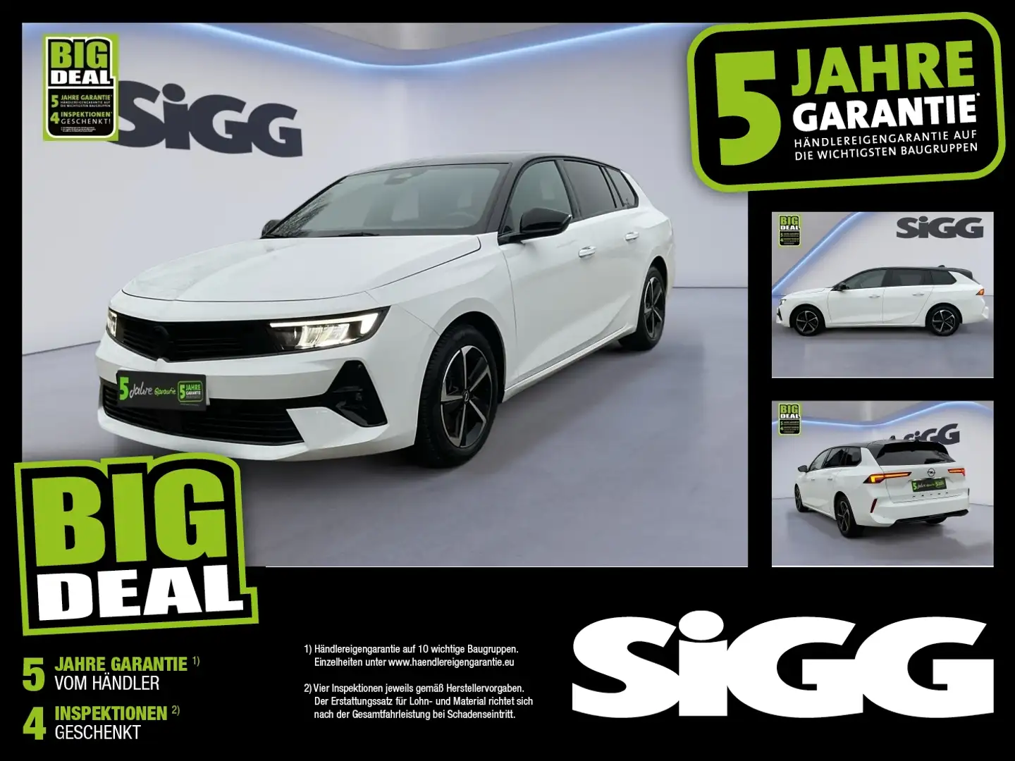 Opel Astra L Sports Tourer 1.2 Turbo GS Kauftipp!!! Weiß - 1