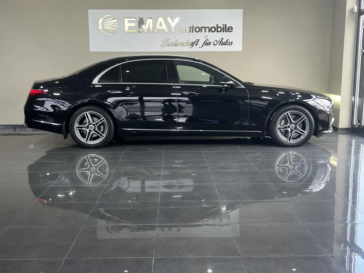 Mercedes-Benz S 450 d 4Matic Lang //Chauffeur-Paket// Noir - 2