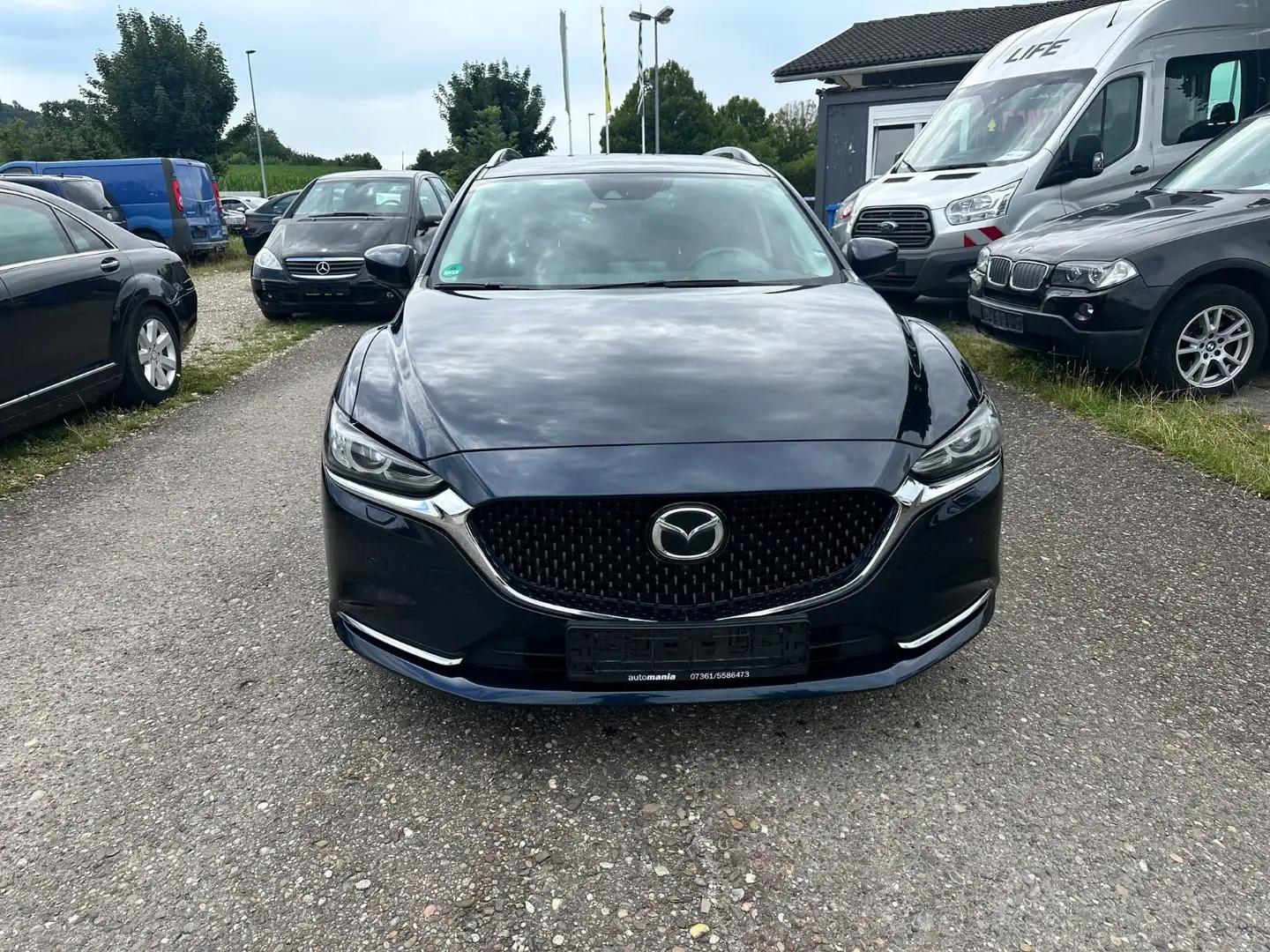 Mazda 6 2.2 SKYACTIV-D 150 Excl.-L. Auto Niebieski - 2