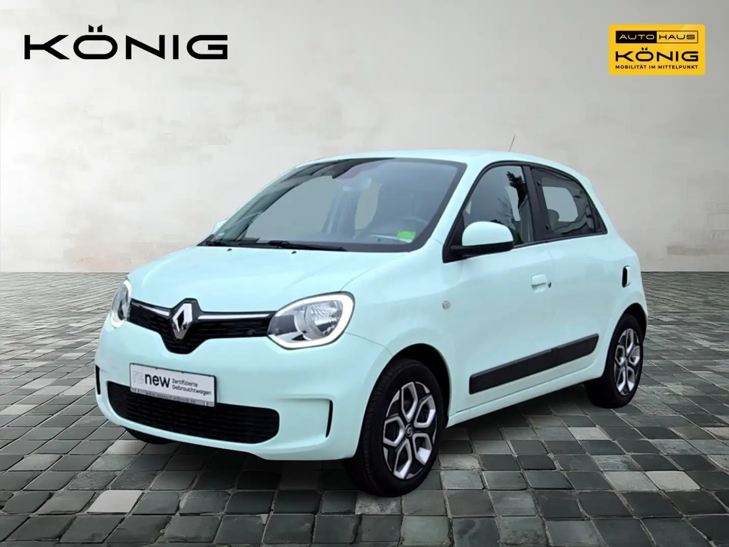 Renault Twingo LIMITED SCe 75 Klima Carplay Grün - 1